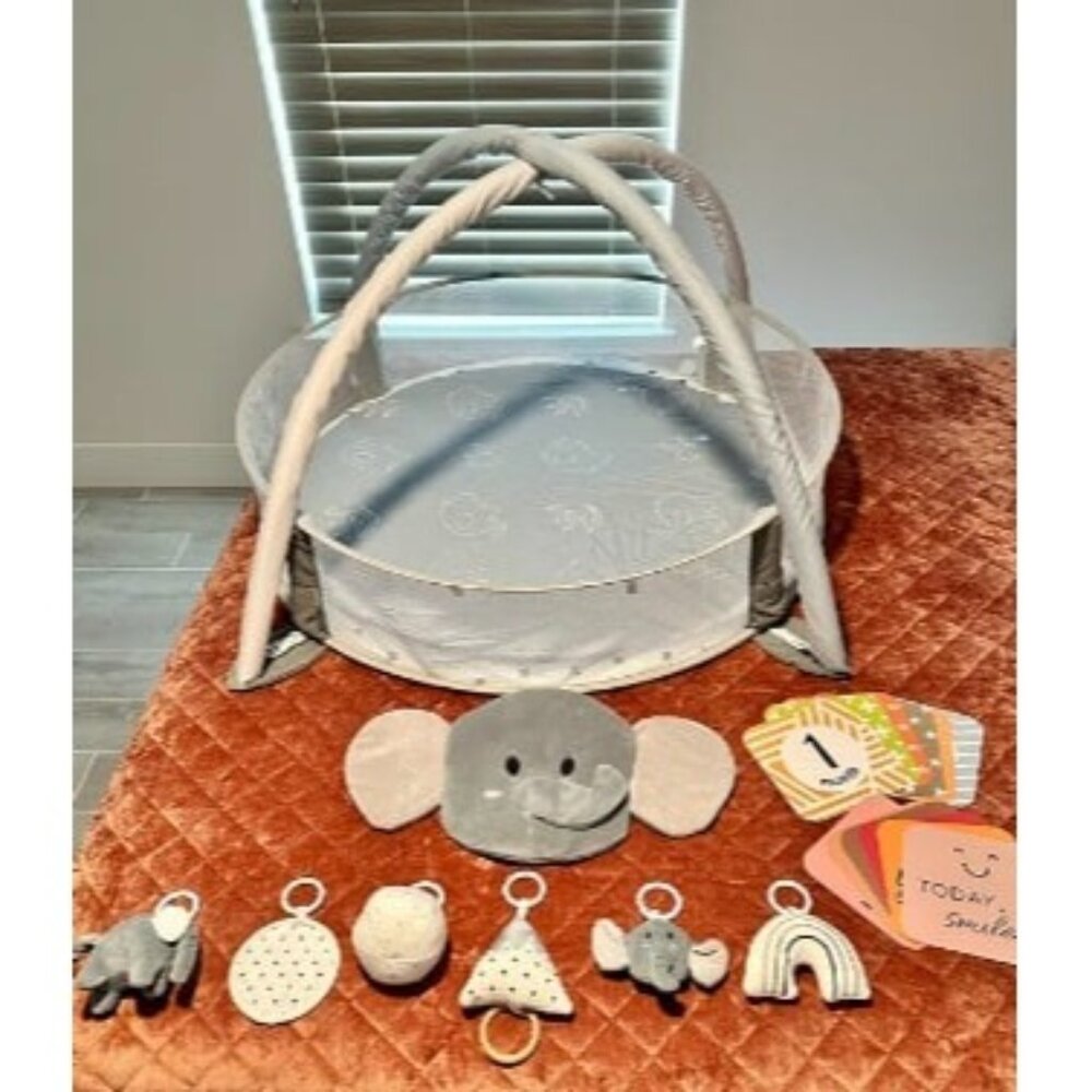 New 5-in-1 XL Large Baby Gym & Ball Pit, Play Mat & Play Gym